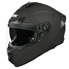 تحميل الصورة في معرض الصور SMK HELMET TYPHOON SOLID MATT BLACK 