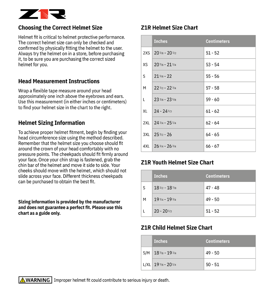 Z1R HELMET RISE FLAT BLK