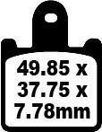 EBC - BRAKE PAD EBC FA417/4HH