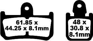 EBC - BRAKE PAD EBC FA442/4HH