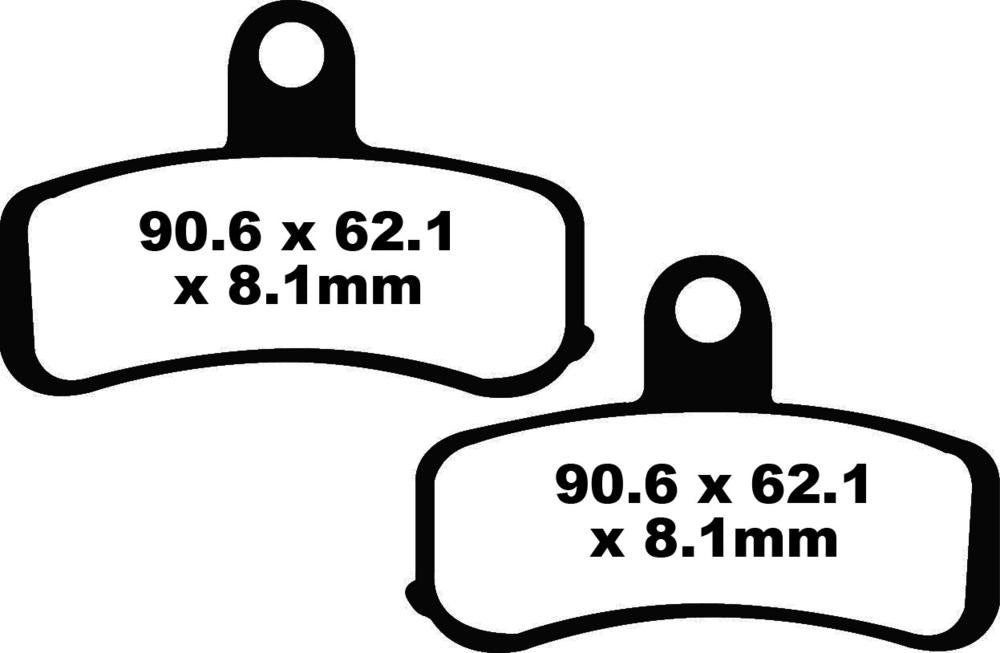 EBC - BRAKE PAD EBC FA457HH