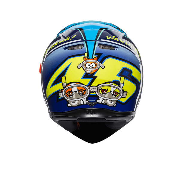 AGV K3 SV TOP ECE DOT - ROSSI MISANO 2015 - Alhawee Motors