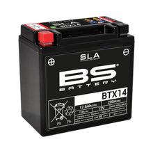 تحميل الصورة في معرض الصور BS BATTERY BTX14 SLA 12V 200 A - Alhawee Motors 