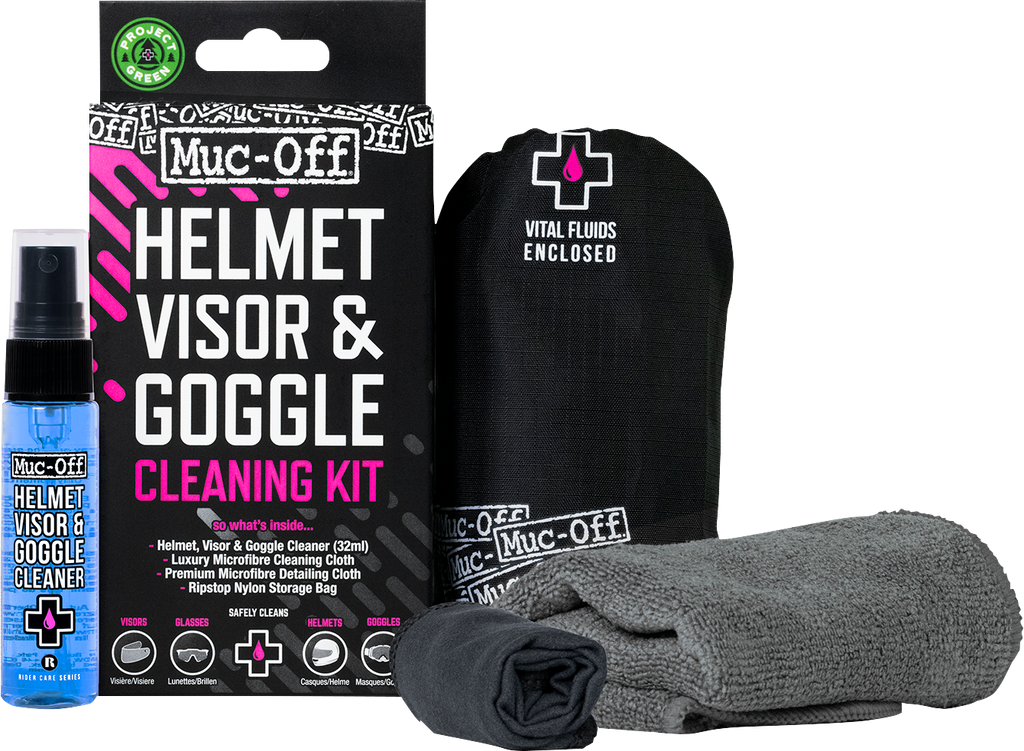 Premium Visor, Lens, & Goggle Cleaning Kit