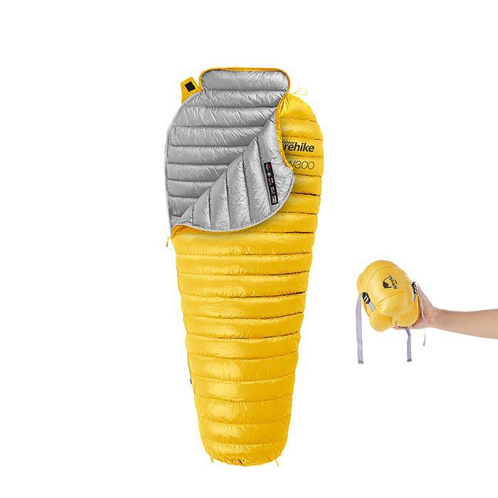 NATUREHIKE SLEEP BAG YELLOW - Alhawee Motors