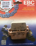 BRAKE PAD FA-R SERIES SINTERED METAL