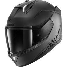 تحميل الصورة في معرض الصور SHARK SKWAL i3 BLANK SP HELMET MAT ANTHRACITE BLACK SILVER 