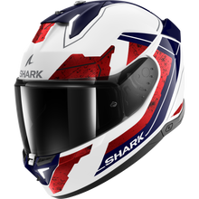 تحميل الصورة في معرض الصور SHARK SKWAL i3 RHAD HELMET WHITE CHROM RED 