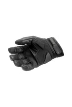 تحميل الصورة في معرض الصور Leather Motorcycle Gloves - ONYX BLACK 01 